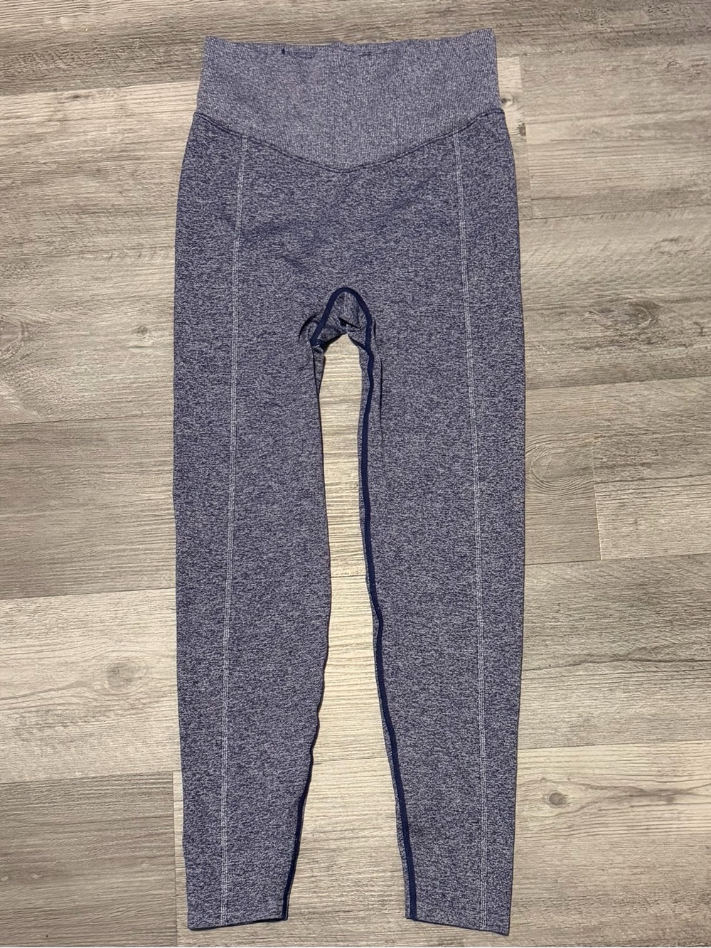 Victoria’s Secret PINK Active Navy Seamless High-Waist Leggings